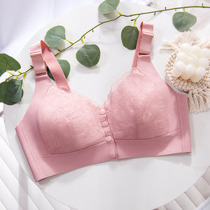 Truecomfy® Front-Closure Comfort Wireless Lace Bra